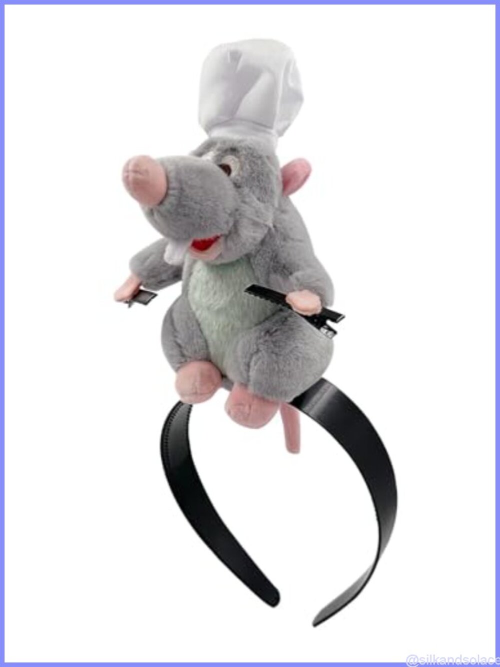 Mouse Chef Costume Headband Polyester Hair Accessory Dress-Up Party